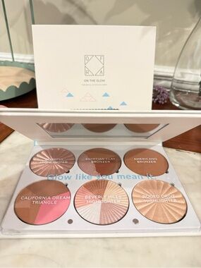 🆕 OFRA On The Glow Palette - Pink & Bronze Highlighters & Bronzers
